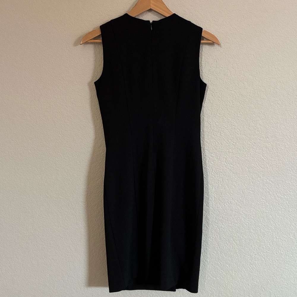 White House Black Market Black Midi Dress - Picture 5 of 8